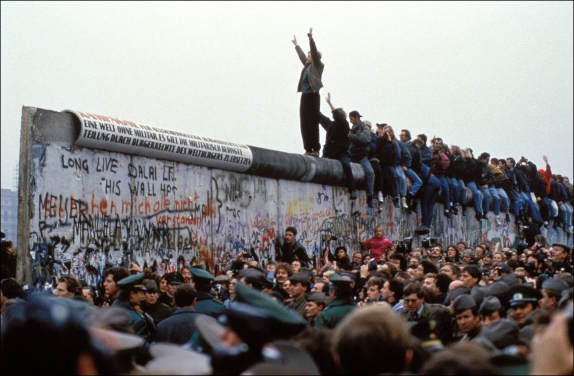 Der Fall der Berliner Mauer 1989