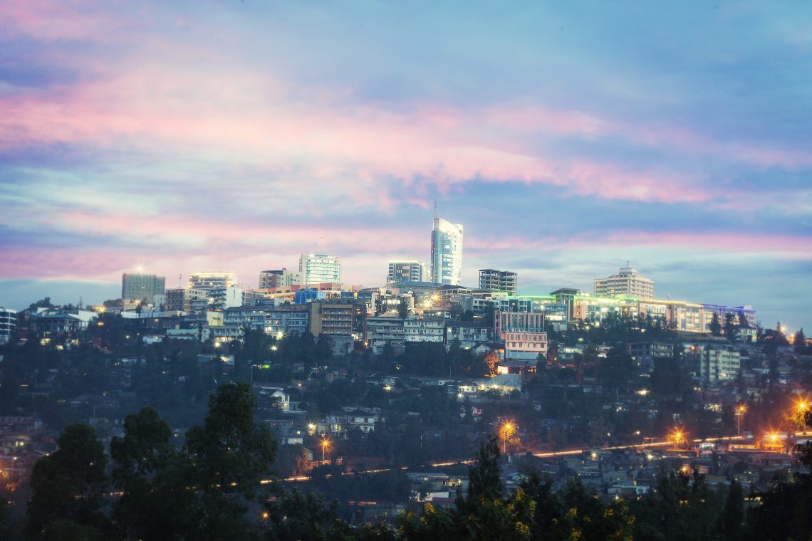 Kigali Skyline, Ruanda