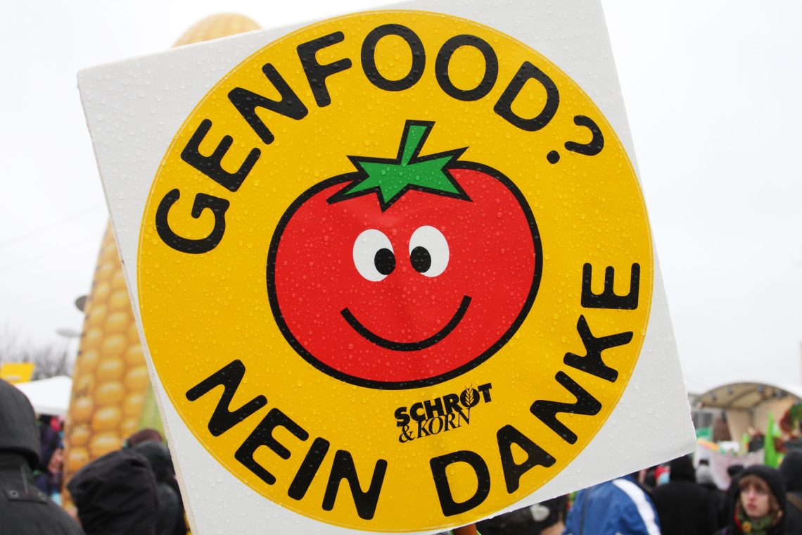Gentechnik-Protest in Berlin