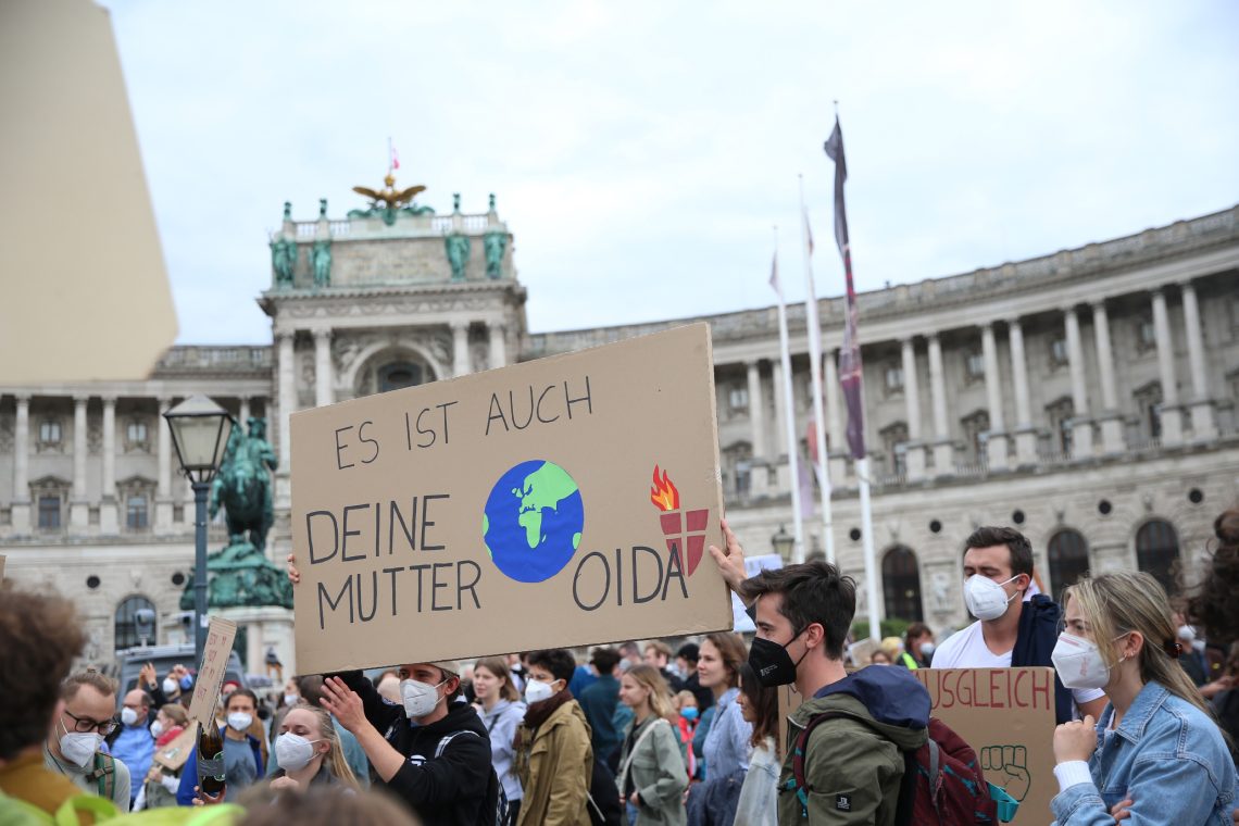 Fridays for Future Protest in Wien, September 2021