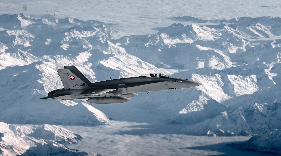 Schweizer Abfangjäger F/A-18