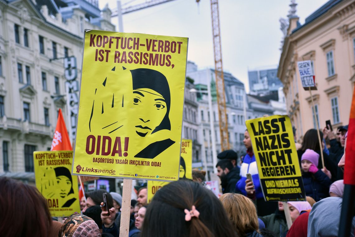 Anti-Rassismus- und Islamophobie-Protest in Wien, 2019