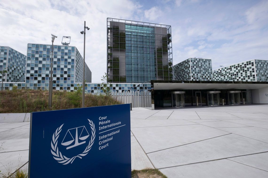 Außenansichten des Gebäudes des Internationalen Strafgerichtshofs in Den Haag.