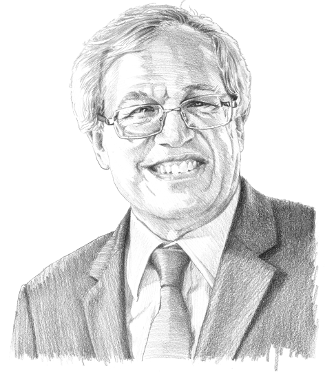 Eine Illustration von Erwin Chemerinsky