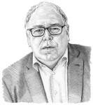 Zeichnung von Jochen Oltmer.