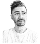 Eine Illustration, die Bob Blume zeigt.