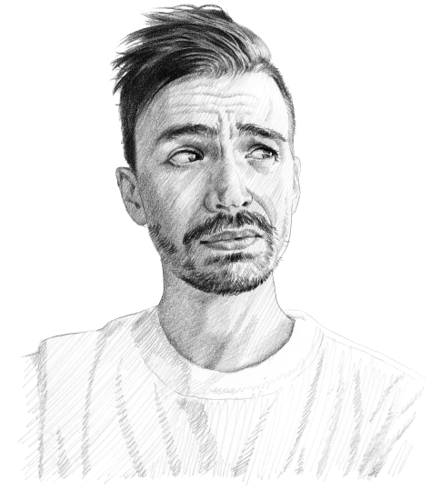 Eine Illustration, die Bob Blume zeigt.